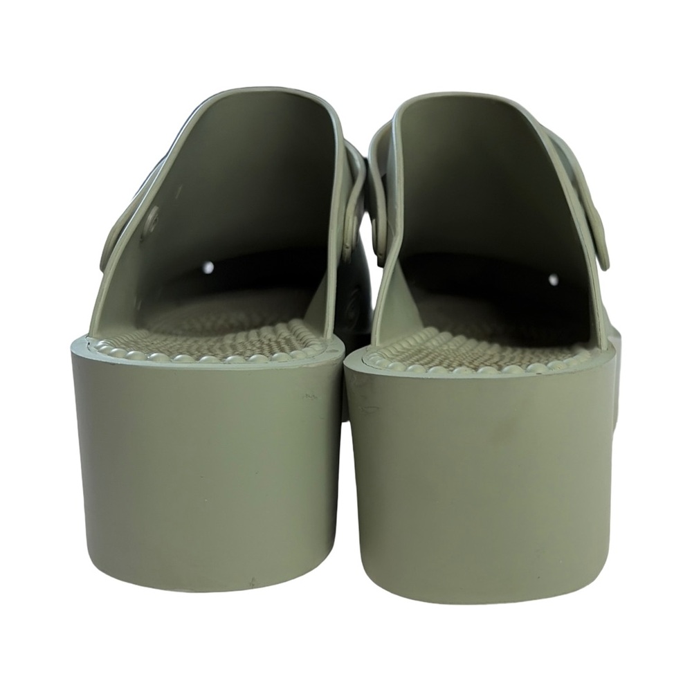 Xocoi  Green Platform Clog Sandals - Picture 4 of 9